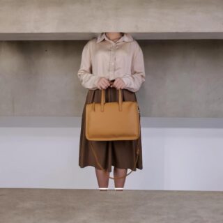 Γυναικεία δερμάτινη τσάντα ώμου/χειρός Cardinal 2150 coffee