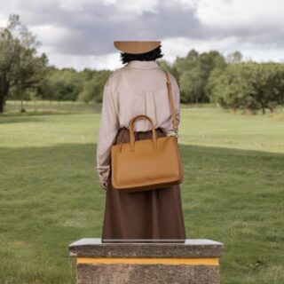 Γυναικεία δερμάτινη τσάντα ώμου/χειρός Cardinal 2150 coffee