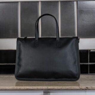 Γυναικεία δερμάτινη τσάντα ώμου/χειρός Cardinal 2150 black