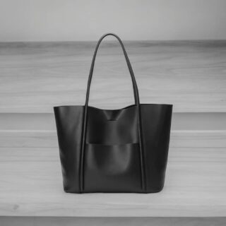 Γυναικεία δερμάτινη τσάντα ώμου/χειρός Cardinal 1777 black