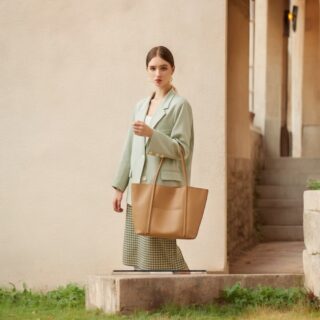 Γυναικεία δερμάτινη τσάντα ώμου/χειρός Cardinal 1777 coffee