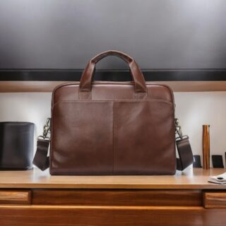 Δερμάτινος χαρτοφύλακας Cardinal 5006 καφέ