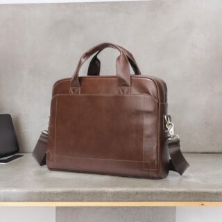 Δερμάτινος χαρτοφύλακας Cardinal 5006 καφέ