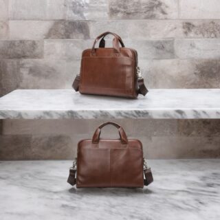 Δερμάτινος χαρτοφύλακας Cardinal 5006 καφέ