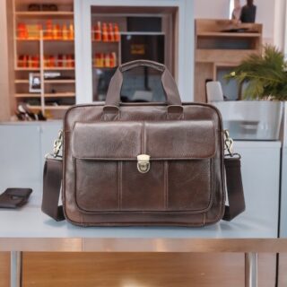 Δερμάτινος χαρτοφύλακας Cardinal 315 καφέ