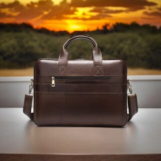 Cardinal Δερμάτινος Χαρτοφύλακας 8841 Σκούρο Καφέ