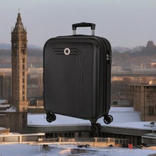 Movom Βαλίτσα καμπίνας 55cm Riga Black