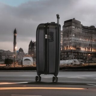 Movom Βαλίτσα καμπίνας 55cm Riga Black