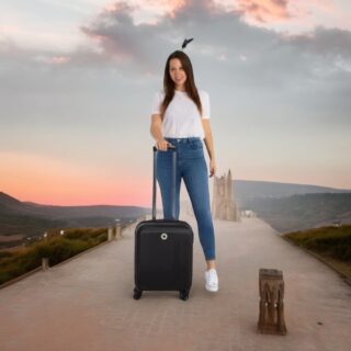 Movom Βαλίτσα καμπίνας 55cm Riga Black