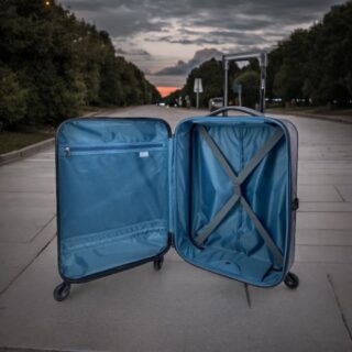 Pegasus Βαλίτσα καμπίνας foldable 55cm Black