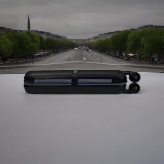 Pegasus Βαλίτσα καμπίνας foldable 55cm Black