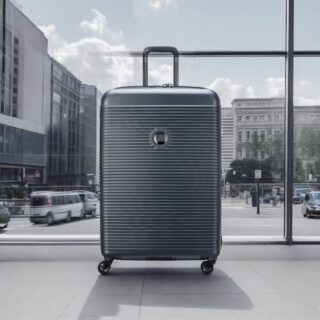 Delsey Βαλίτσα μεγάλη 76cm Freestyle Graphite