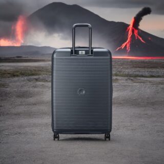 Delsey Βαλίτσα μεγάλη 76cm Freestyle Graphite