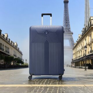 Delsey Ordener Μεγάλη Βαλίτσα με ύψος 77cm σε Μπλε χρώμα