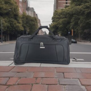 Diplomat Σακ Βουαγιάζ με Ρόδες με χωρητικότητα 90lt σε Μαύρο χρώμα