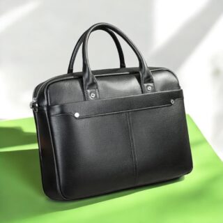 Δερμάτινος χαρτοφύλακας Cardinal 5043 μαύρο