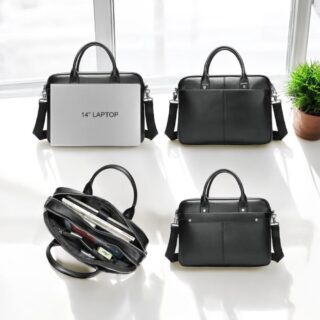 Δερμάτινος χαρτοφύλακας Cardinal 5043 μαύρο