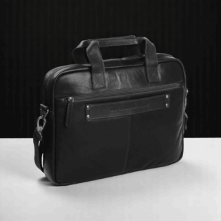 Chesterfield Calvi C40.1033-011 Δερμάτινος Χαρτοφύλακας Μαύρο