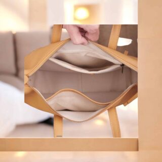 Γυναικεία δερμάτινη τσάντα ώμου/χειρός Cardinal 2150 coffee