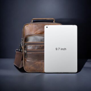 Δερμάτινο τσαντάκι ώμου Cardinal 6199 καφέ