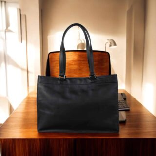 Γυναικεία δερμάτινη τσάντα ώμου/χειρός Cardinal 2020 black