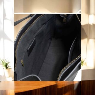 Γυναικεία δερμάτινη τσάντα ώμου/χειρός Cardinal 2020 black