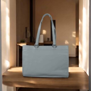 Γυναικεία δερμάτινη τσάντα ώμου/χειρός Cardinal 2020 light blue