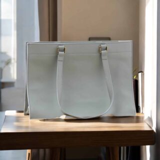 Γυναικεία δερμάτινη τσάντα ώμου/χειρός Cardinal 2020 light blue