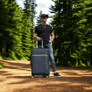 Βαλίτσα trolley Oblivion Cardinal μεγάλη 5100/70cm σκούρο μπλέ