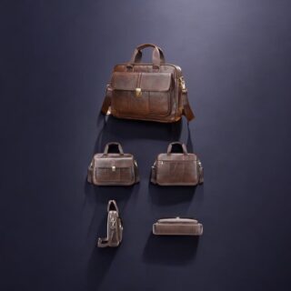 Δερμάτινος χαρτοφύλακας Cardinal 315 καφέ