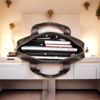 Δερμάτινος χαρτοφύλακας Cardinal 5006 καφέ