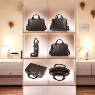 Δερμάτινος χαρτοφύλακας Cardinal 5006 καφέ