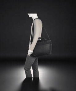 Chesterfield Calvi C40.1033-011 Δερμάτινος Χαρτοφύλακας Μαύρο