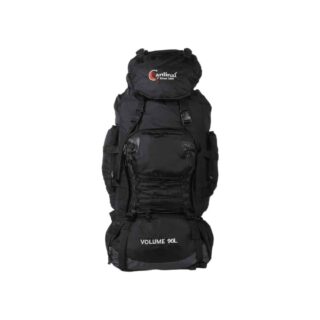 Σακίδιο πλάτης ορειβατικό αδιάβροχο 990 90L μαύρο