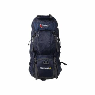 Σακίδιο πεζοπορίας αδιάβροχο 60L Camping 1488 Σκούρο μπλέ