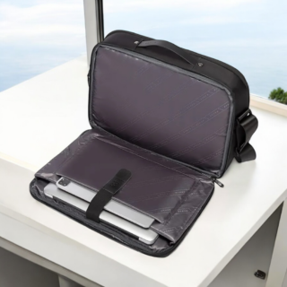 Ανδρικός Επαγγελματικός Χαρτοφύλακας 15.6′ Bange 2849 μαύρο