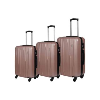 Βαλίτσες trolley σέτ 3 τεμαχίων Cardinal 2012 ροζ χρυσό