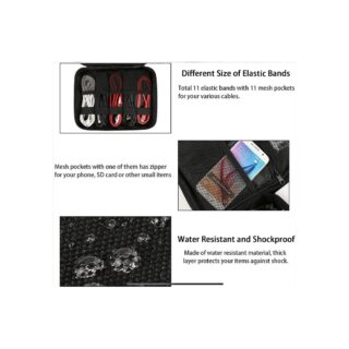 Τσάντα χειρός Organizer ηλεκτρονικών Matein 1369 μαύρο