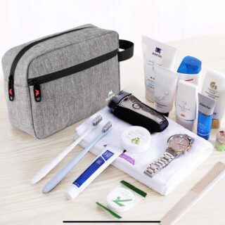 Τσαντάκια σετ χειρός/νεσεσέρ Matein 1135 γκρί
