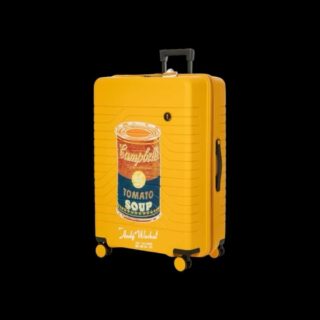 B|Y Andy Warhol Βαλίτσα μεγάλη expandable 79cm Ulisse Mango