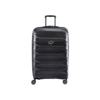 Delsey Meteor Βαλίτσα Μεγάλη Expandable 78x50x29.5cm Μαύρη