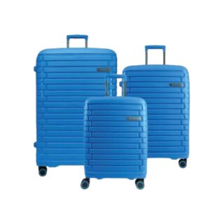 BG Berlin Σετ Βαλίτσες expandable 54-67-76cm Soda Blue