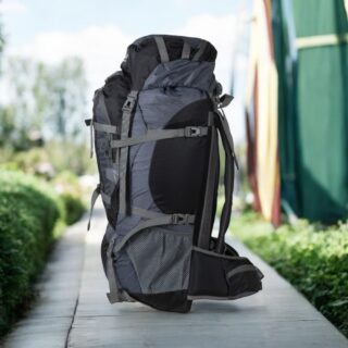 Σακίδιο πλάτης ορειβατικό Cardinal 630 80+5 L μαύρο