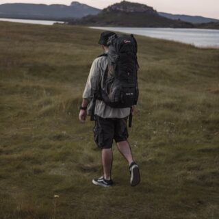 Σακίδιο πλάτης ορειβατικό Cardinal 1788 70+5L μαύρο