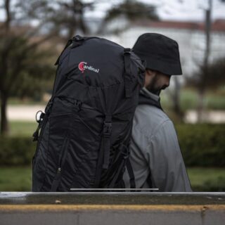 Σακίδιο πλάτης ορειβατικό Cardinal 1788 70+5L μαύρο