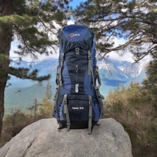 Σακίδιο πλάτης ορειβατικό Cardinal 1788 70+5L σκούρο μπλέ