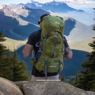 Cardinal Σακίδιο πλάτης ορειβατικό Cardinal 1788 70+5L πράσινο