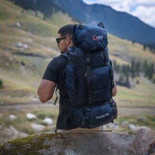 Σακίδιο πλάτης ορειβατικό 990 90L σκούρο μπλέ