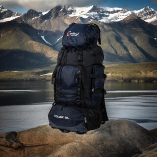 Σακίδιο πλάτης ορειβατικό 990 90L σκούρο μπλέ