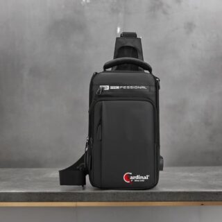 Τσαντάκι ώμου χιαστί crossbody mini backpack Cardinal 1200 μαύρο